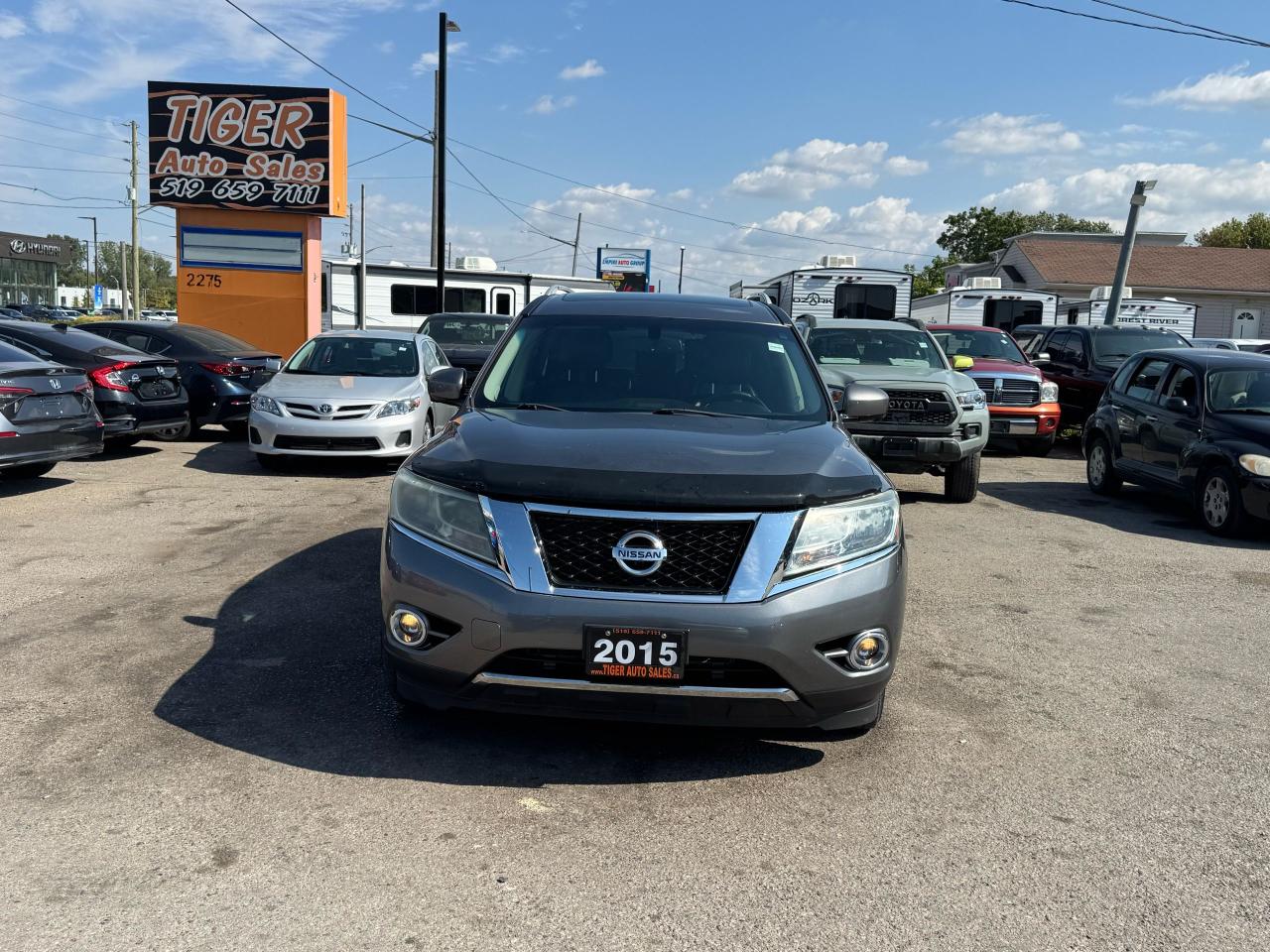 2015 Nissan Pathfinder PLATINUM, LEATHER, NAVI, LOADED, RUNS WELL, AS IS - Photo #8