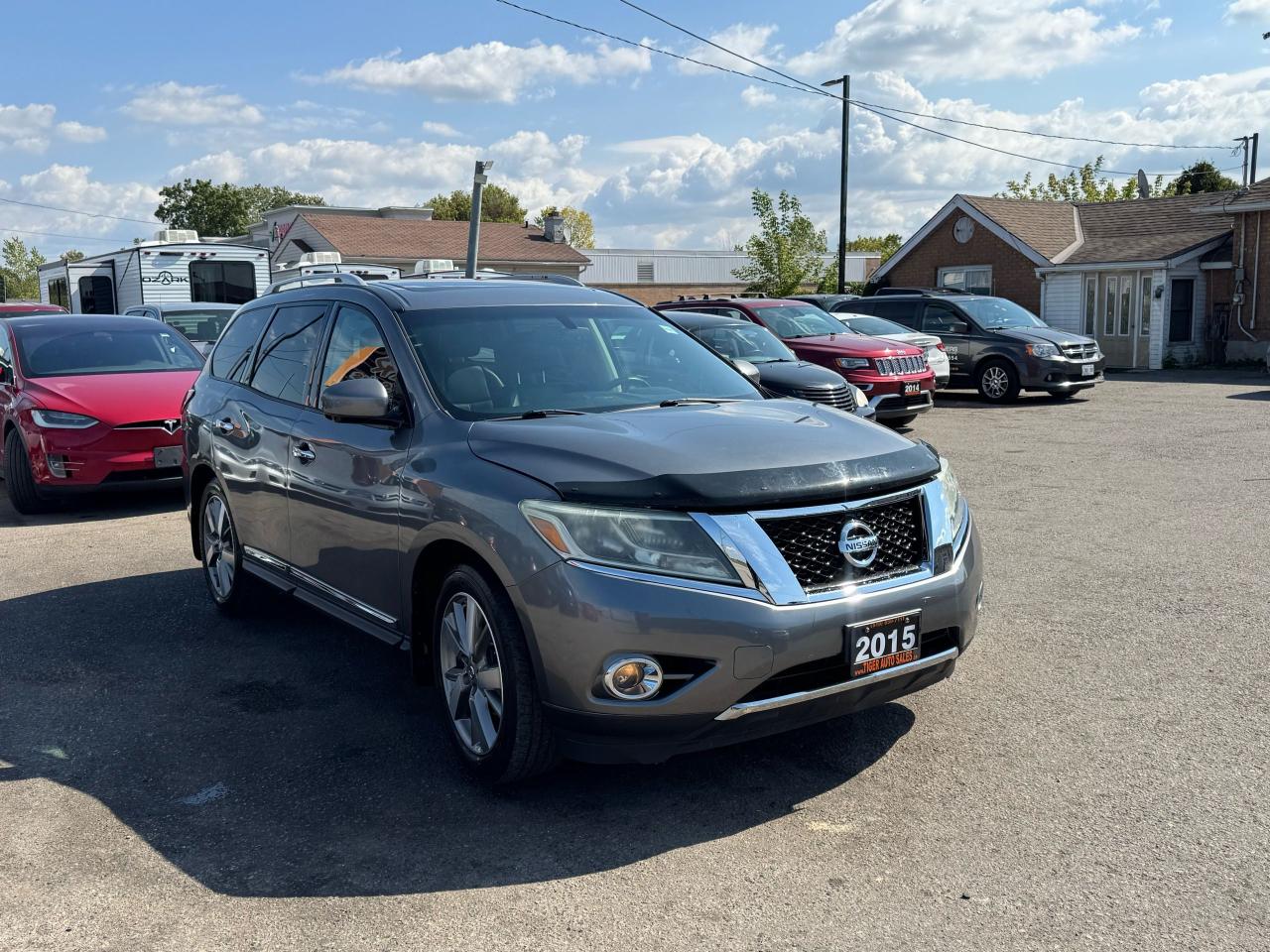 2015 Nissan Pathfinder PLATINUM, LEATHER, NAVI, LOADED, RUNS WELL, AS IS - Photo #7