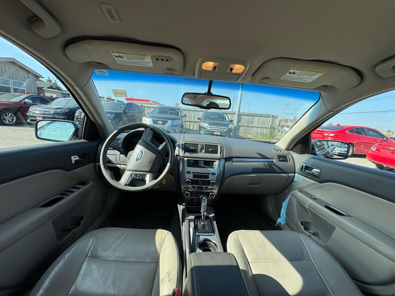 2011 Ford Fusion SEL, LEATHER, AUTO, 4 CYL, ONLY 175KMS, CERTIFIED - Photo #9