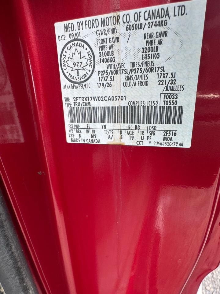 2002 Ford F-150 XLT, NO ACCIDENTS, WELL MAINTAINED, ALL ORIGINAL - Photo #17