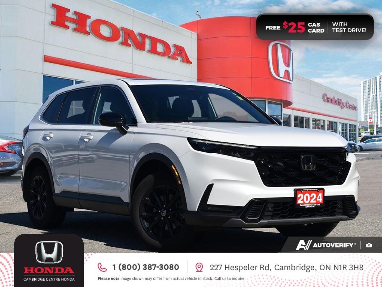 Used 2024 Honda CR-V Hybrid EX-L POWER SUNROOF | REARVIEW CAMERA | APPLE CARPLAY™/ANDROID AUTO™ for sale in Cambridge, ON
