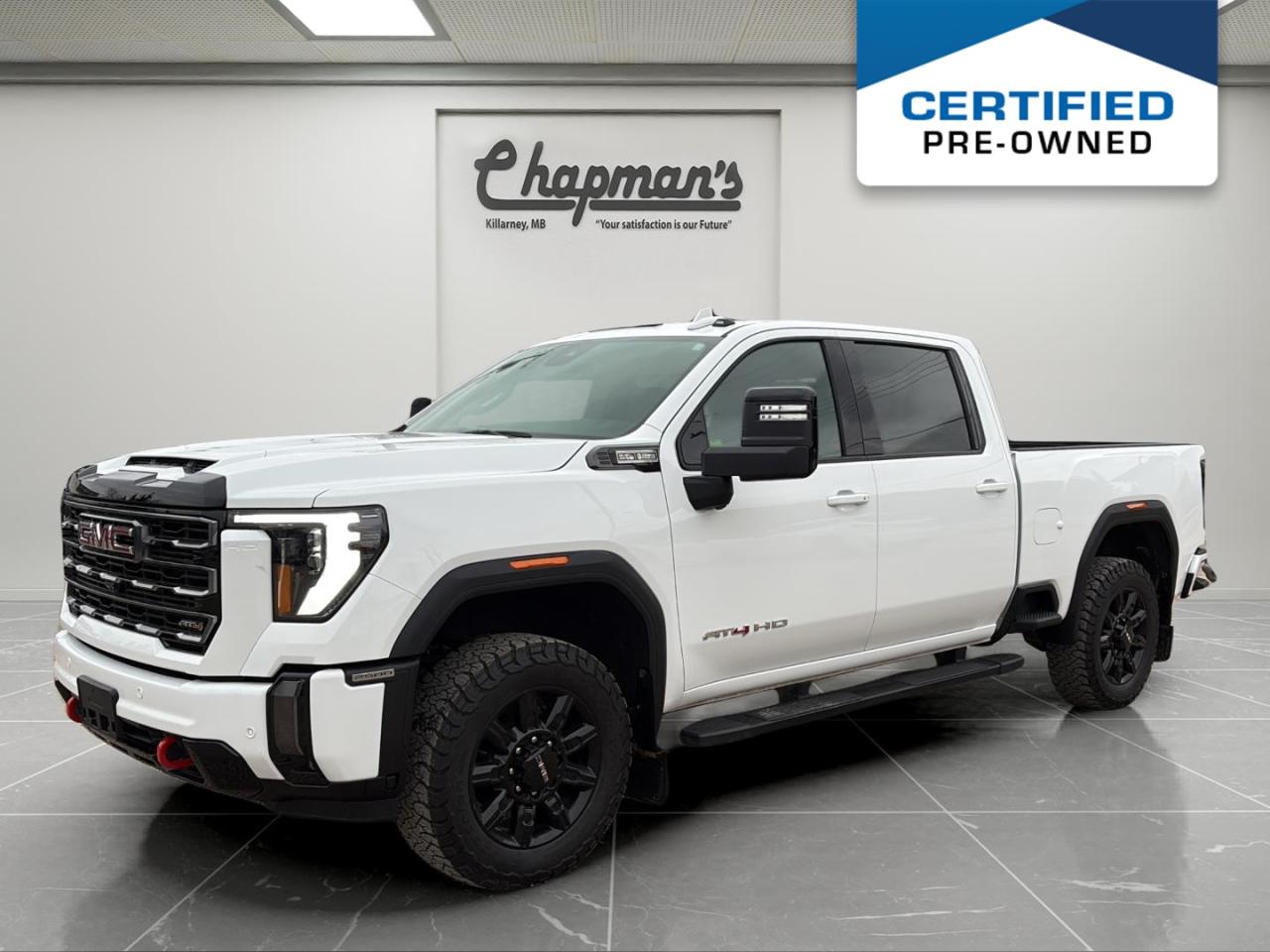 Used 2024 GMC Sierra 2500 HD AT4 Heated/Ventilated Front Seats, GMC Multi-Pro Tailgate, Heated Steering Wheel for sale in Killarney, MB