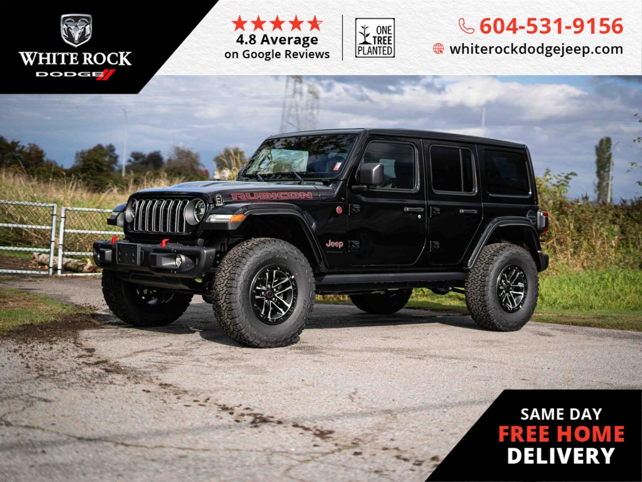 New 2025 Jeep Wrangler Rubicon RUBICON X for sale in Surrey, BC