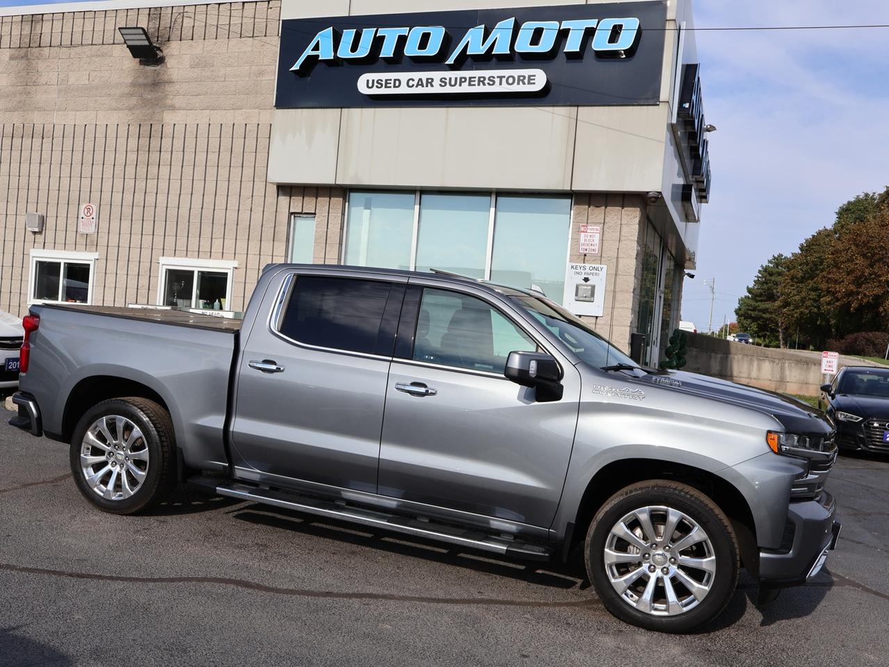 2020 Chevrolet Silverado 1500 HIGH COUNTRY CREW 4WD CERTIFIED DIESEL *CHEVY MAINTAIN* CAMERA NAV BLUETOOTH LEATHER HEATED SEATS SU