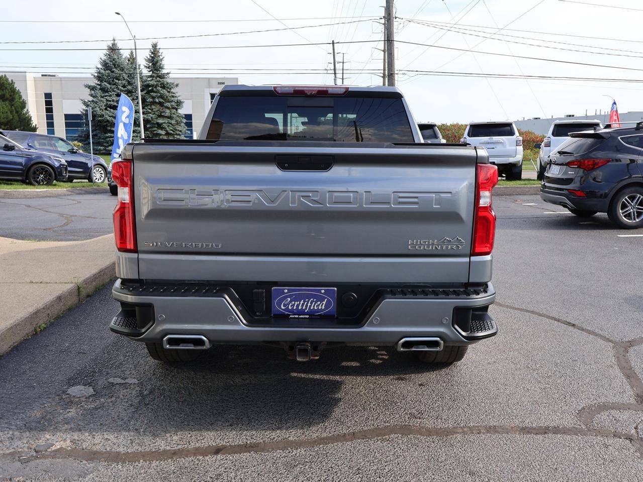 2020 Chevrolet Silverado 1500 HIGH COUNTRY CREW 4WD CERTIFIED DIESEL *CHEVY MAINTAIN* CAMERA NAV BLUETOOTH LEATHER HEATED SEATS SUNROOF CRUISE ALLOYS Photo4