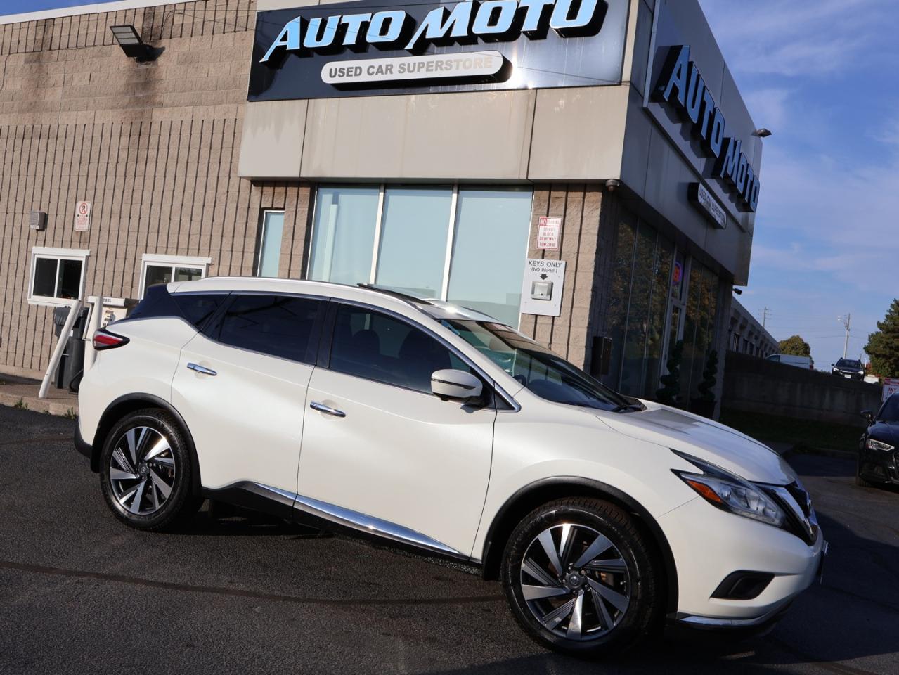 2016 Nissan Murano PLATINUM AWD CERTIFIED *24 SERVICE HISTORY* 360 CAMERA NAV BLUETOOTH LEATHER HEATED 4 SEATS PANO ROOF CRUISE ALLOYS