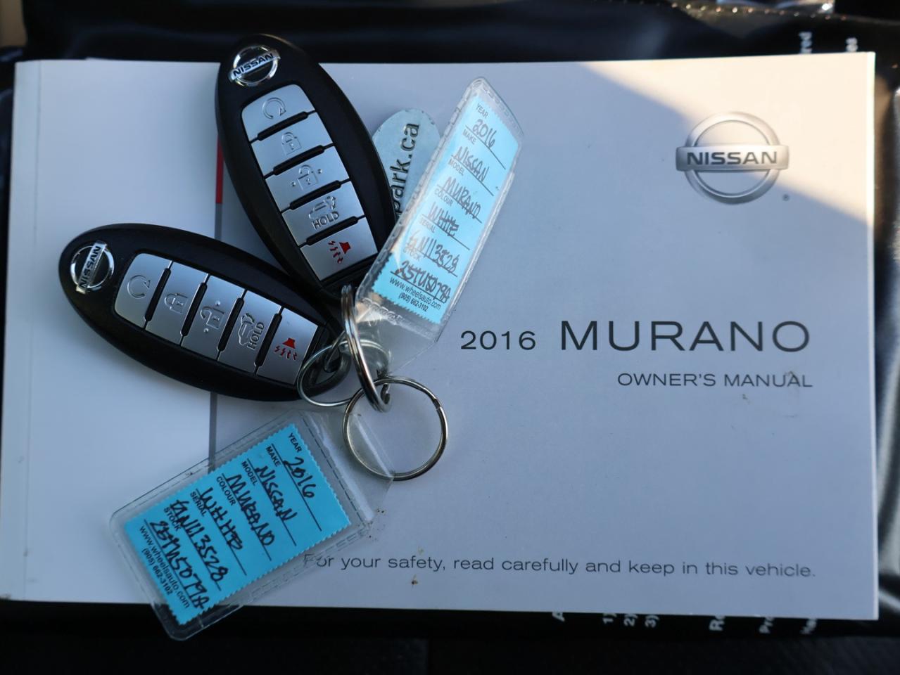 2016 Nissan Murano PLATINUM AWD CERTIFIED *24 SERVICE HISTORY* 360 CAMERA NAV BLUETOOTH LEATHER HEATED 4 SEATS PANO ROOF CRUISE ALLOYS - Photo #44