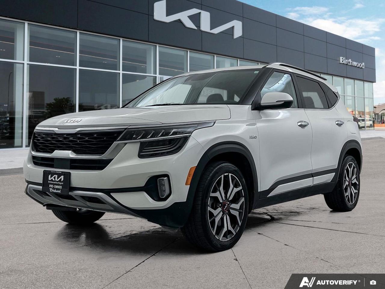 Used 2022 Kia Seltos SX Turbo Clean CARFAX | Local | BackUp Cam for sale in Winnipeg, MB