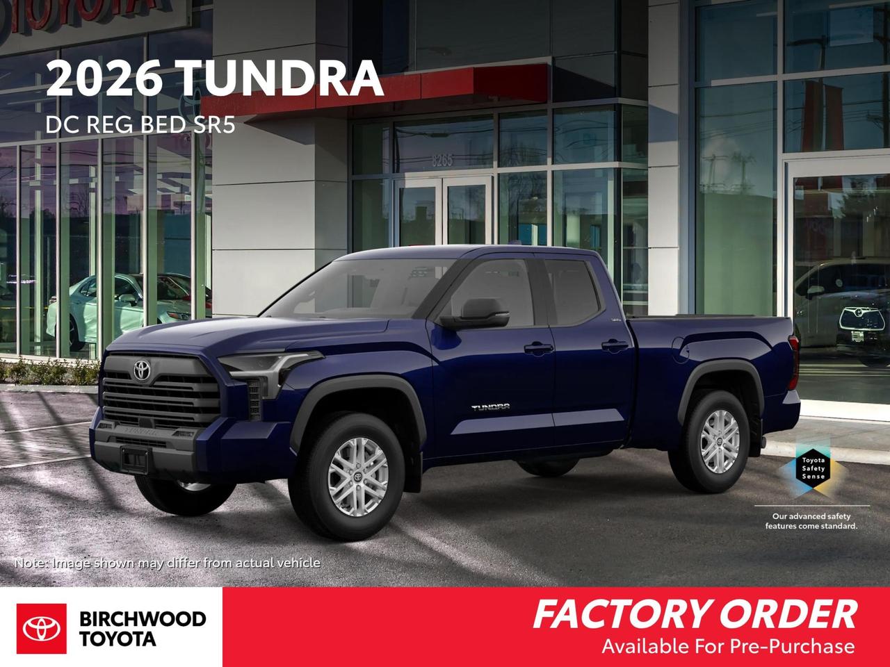 Experience is Everything at Birchwood Toyota! Our mission is to provide the most transparent and efficient sales process for our customers. We strive to provide the best service possible, whether you visit us in person, shop our website, or take advantage of our buy from home program.

Find out what FACTORY INCENTIVES or BIRCHWOOD PROMOTIONS may apply to the vehicle youre interested in driving. Call now! 204-889-3700. 

This vehicle qualifies for Birchwood Toyota Shield, which includes:

Guardian Protection:
- Cosmetic Wheel Protection
- Paintless Dent Repair
- Key/Remote Replacement


Vehicle may not be exactly as shown.

Dealer Permit #0025
Dealer permit #0025