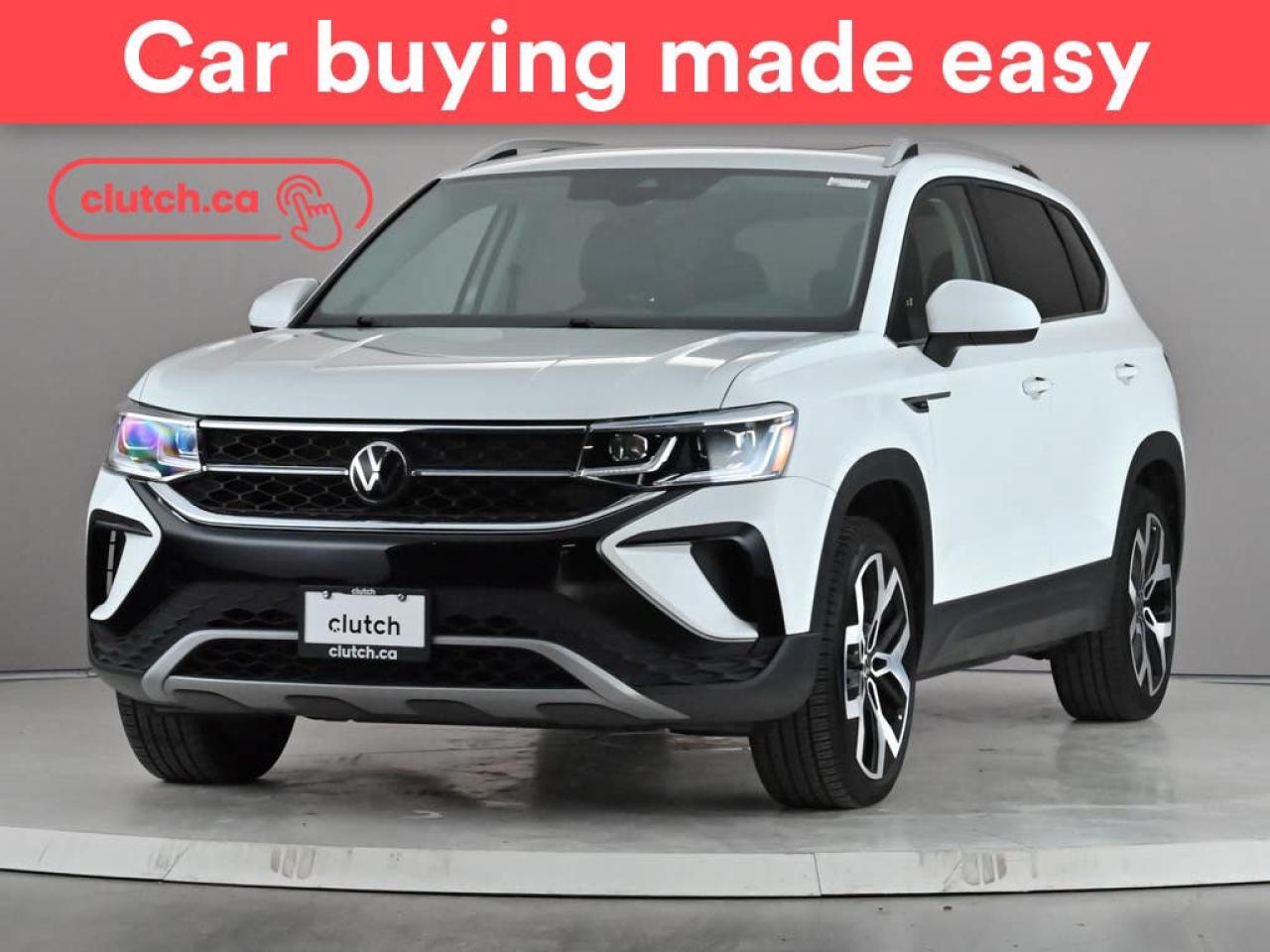 Used 2023 Volkswagen Taos Highline AWD w/ Apple CarPlay, Heated Front Seats, Rearview Cam for sale in Toronto, ON