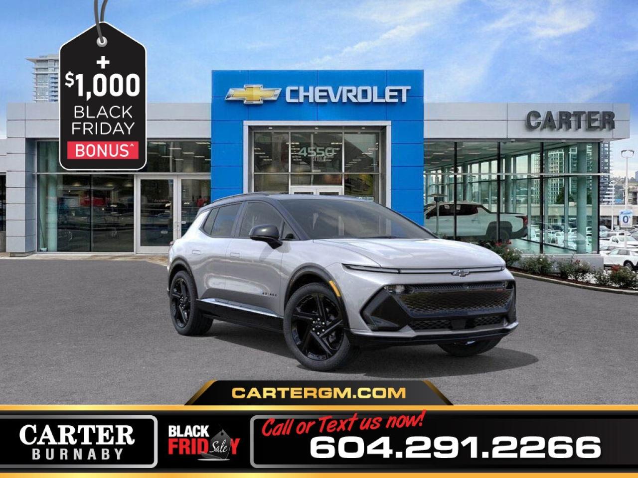 New 2026 Chevrolet Equinox EV RS AWD | Costco Members Save Up To $1,200! for sale in Burnaby, BC