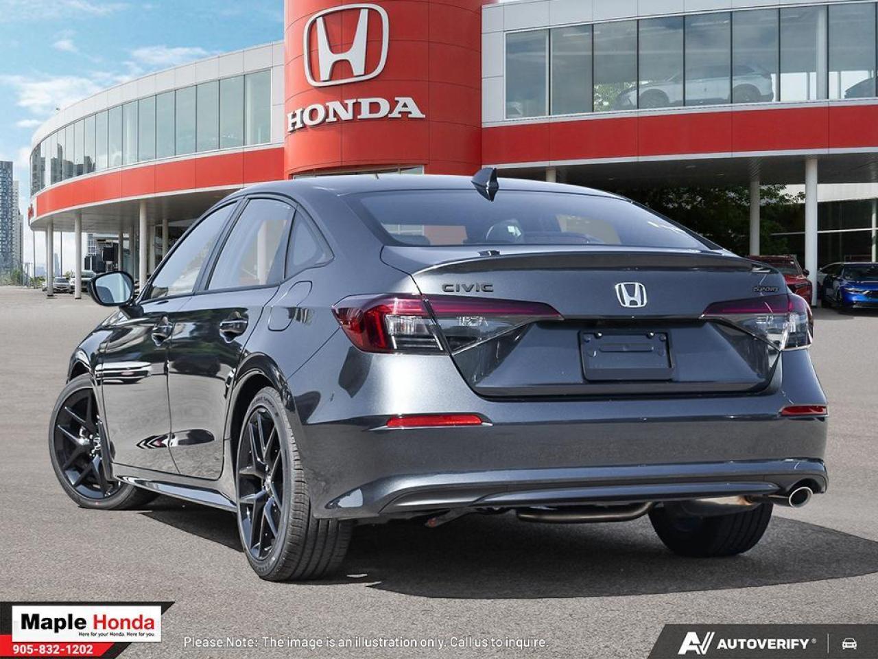 2026 Honda Civic Sedan CIVIC 4D SPORT CVT Photo3