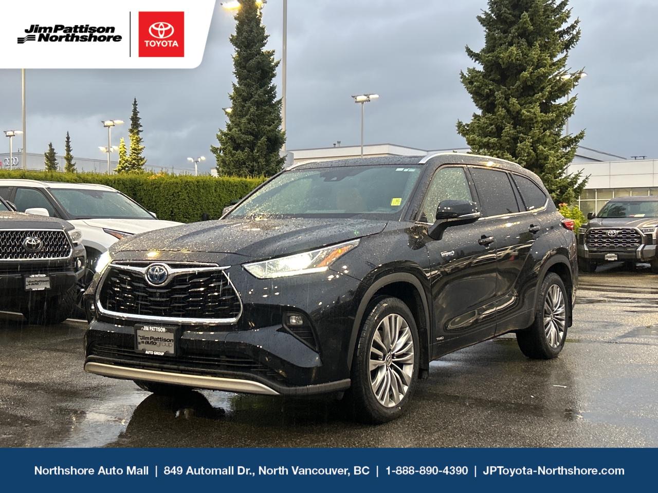 Used 2021 Toyota Highlander HYBRID Limited AWD for sale in North Vancouver, BC