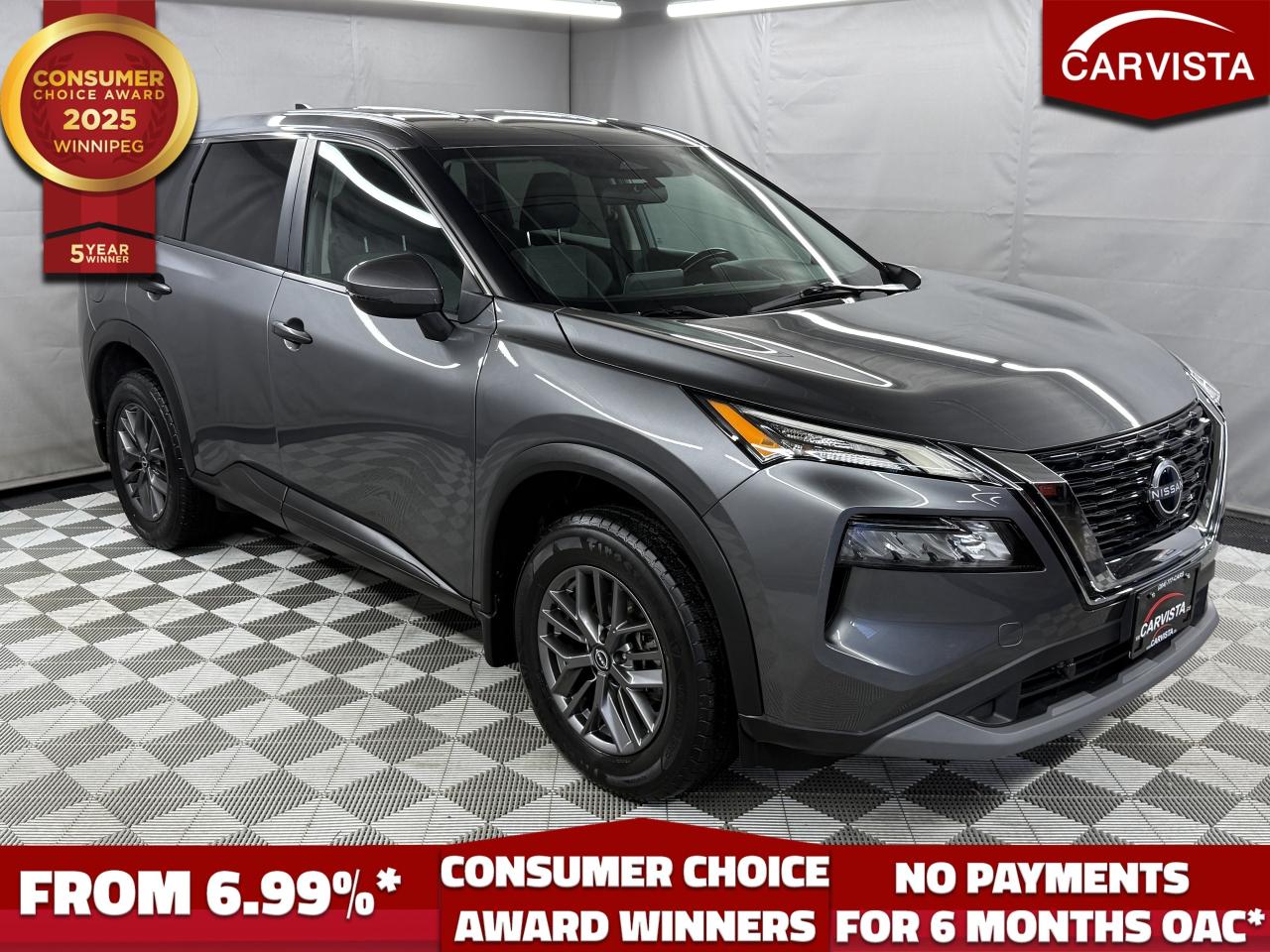 Used 2022 Nissan Rogue S AWD - FACTORY WARRANTY/HEATED SEATS/STEERING - for sale in Winnipeg, MB