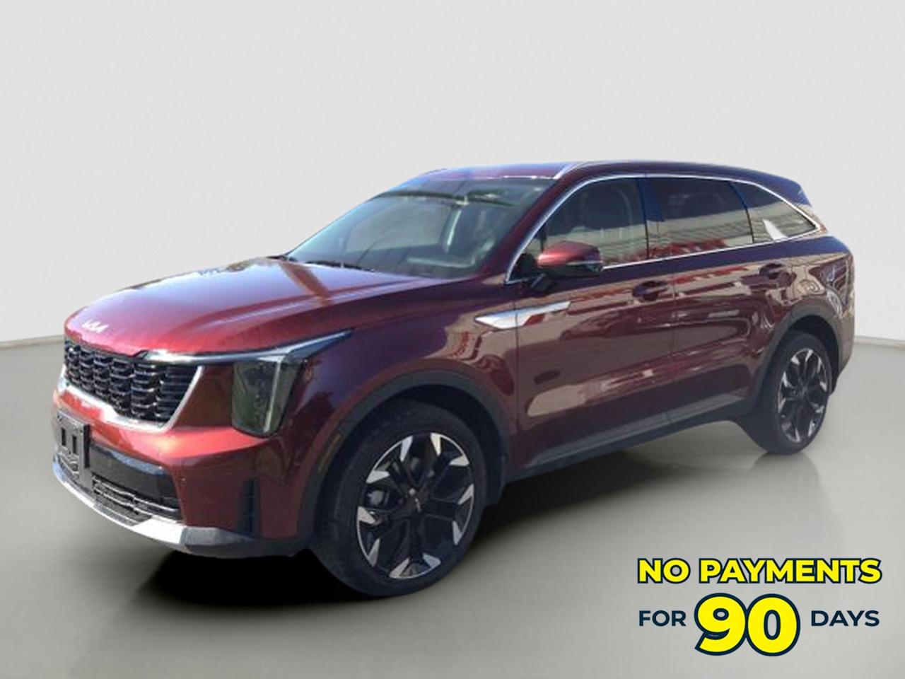 Experience the confidence of driving a 2024 Kia Sorento Ex 2.5t AWD, now available at Peterborough Kia in Peterborough. This used SUV, finished in a vibrant red exterior with a refined black interior, is designed for families and adventurers alike. With only 10,876 km on the odometer, it offers a blend of modern style, advanced features, and reliable performance. Enjoy the peace of mind that comes with all-wheel drive and a smooth automatic transmission, making every journey comfortable and secure.

ADVANCED SAFETY FEATURES  
»» All-wheel drive for enhanced road control  
»» Multiple airbags for occupant protection  
»» Rearview camera for easier parking  
»» Anti-lock braking system for confident stops  

PERFORMANCE AND EFFICIENCY  
»» 2.5-litre gas engine for responsive power  
»» Automatic transmission for effortless driving  
»» All-wheel drive for year-round capability  
»» Efficient fuel economy for long trips  

COMFORT AND CONVENIENCE  
»» Spacious seating for up to seven passengers  
»» Four-door access for easy entry and exit  
»» Quiet black interior for a relaxing ride  
»» User-friendly controls within easy reach  

TECHNOLOGY AND CONNECTIVITY  
»» Modern infotainment system for entertainment  
»» Bluetooth connectivity for hands-free calls  
»» USB ports for device charging  
»» Clear digital displays for vital information  

CARGO SPACE  
»» Generous rear cargo area for luggage  
»» Flexible seating for extra storage  
»» Wide-opening rear hatch for easy loading  
»» Ample space for family gear and groceries  

WHAT OTHER OWNERS LIKE  
»» Confident all-wheel drive in all conditions  
»» Comfortable and quiet cabin experience  
»» Practical cargo space for daily needs  
»» Smooth and responsive driving performance  

This 2024 Kia Sorento Ex 2.5t AWDs VIN is: 5XYRHDJF0RG304379.<p> and reliable performance. Enjoy the peace of mind that comes with all-wheel drive and a smooth automatic transmission</p>
<p> making every journey comfortable and secure.

ADVANCED SAFETY FEATURES  
»» All-wheel drive for enhanced road control  
»» Multiple airbags for occupant protection  
»» Rearview camera for easier parking  
»» Anti-lock braking system for confident stops  

PERFORMANCE AND EFFICIENCY  
»» 2.5-litre gas engine for responsive power  
»» Automatic transmission for effortless driving  
»» All-wheel drive for year-round capability  
»» Efficient fuel economy for long trips  

COMFORT AND CONVENIENCE  
»» Spacious seating for up to seven passengers  
»» Four-door access for easy entry and exit  
»» Quiet black interior for a relaxing ride  
»» User-friendly controls within easy reach  

TECHNOLOGY AND CONNECTIVITY  
»» Modern infotainment system for entertainment  
»» Bluetooth connectivity for hands-free calls  
»» USB ports for device charging  
»» Clear digital displays for vital information  

CARGO SPACE  
»» Generous rear cargo area for luggage  
»» Flexible seating for extra storage  
»» Wide-opening rear hatch for easy loading  
»» Ample space for family gear and groceries  

WHAT OTHER OWNERS LIKE  
»» Confident all-wheel drive in all conditions  
»» Comfortable and quiet cabin experience  
»» Practical cargo space for daily needs  
»» Smooth and responsive driving performance  

This 2024 Kia Sorento Ex 2.5t AWDs VIN is: 5XYRHDJF0RG304379.</p>