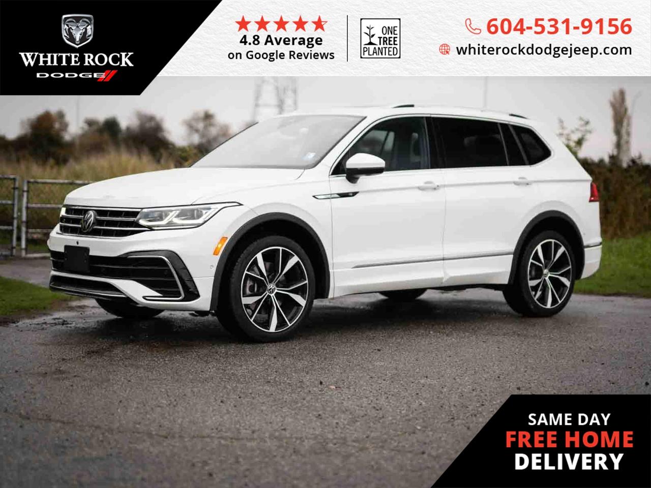 Used 2022 Volkswagen Tiguan Highline R-line for sale in Surrey, BC