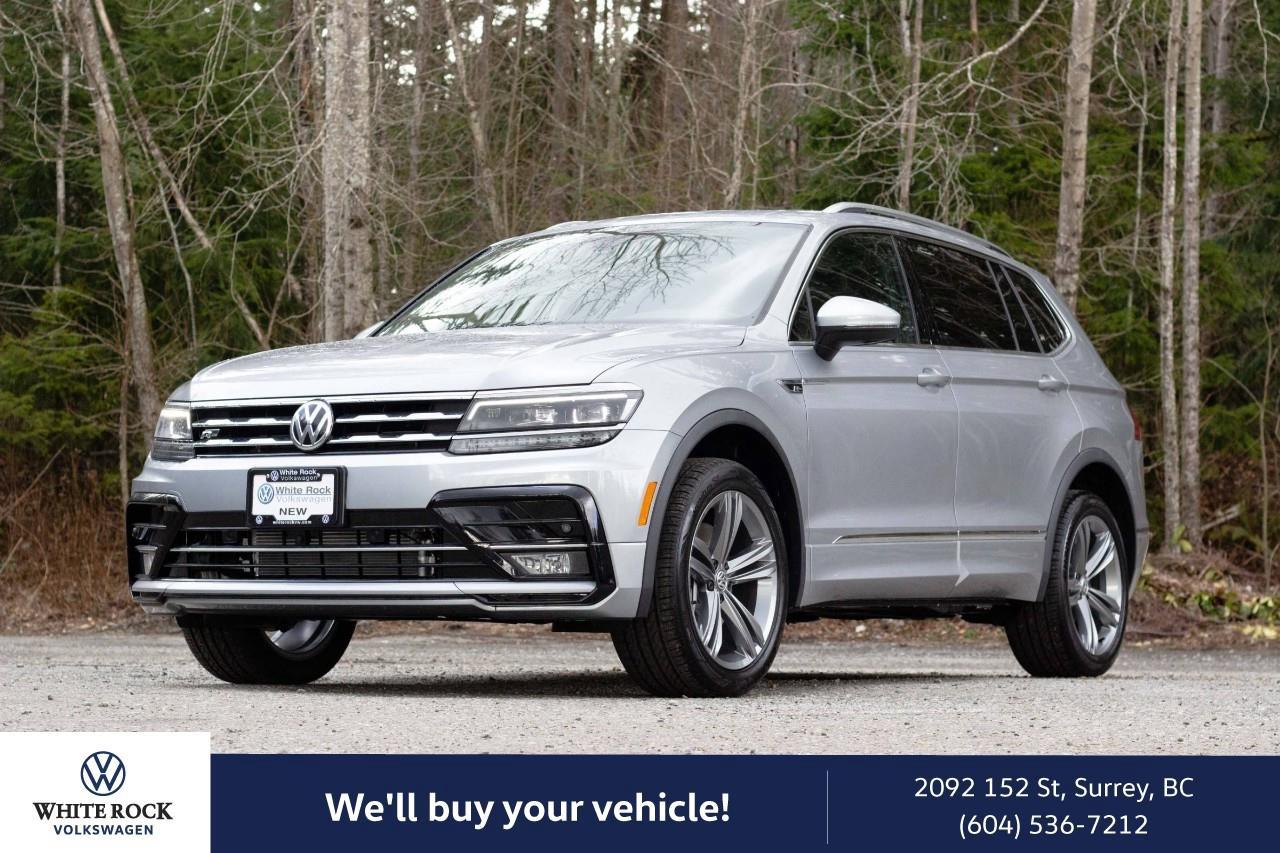Used 2021 Volkswagen Tiguan Highline *LEASE RETURN*LOW KMS*R-LINE PACKAGE* for sale in Surrey, BC