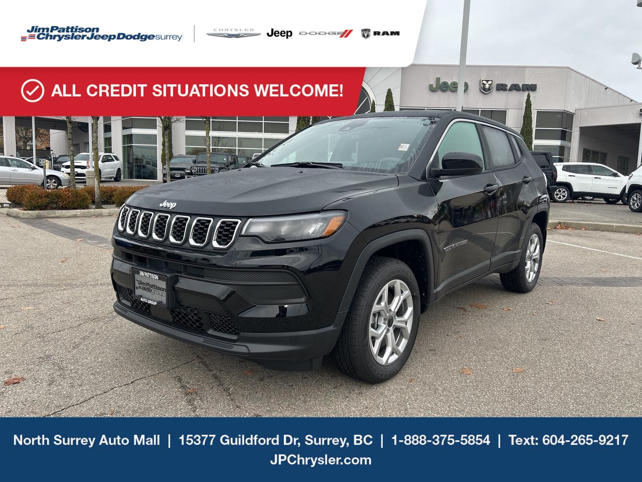 Jim Pattison Chrysler Jeep Dodge is ready to help you find your perfect vehicle. Our team of highly-experienced pros will provide you with the highest level of customer care and we are proud to offer online shopping from the comfort of your home with the new Pick, Price, Purchase Program. Browse our inventory online, create a personal account to track the vehicles youre interested in and the payment options that work best for you. Simple as that! And we will be here to answer all your questions. Visit our website, send us an email or give us a call today and let us get to work for you! Price includes freight & PDI, documentation fee ($899), A/C levy ($100), tire levy (up to $32.50), and VSA Transaction Levy ($10). Finance/lease placement fee ($599) if applicable, GST and PST are additional. Dealer-installed accessories are included, if applicable. Rebates applied after taxes. D#30394