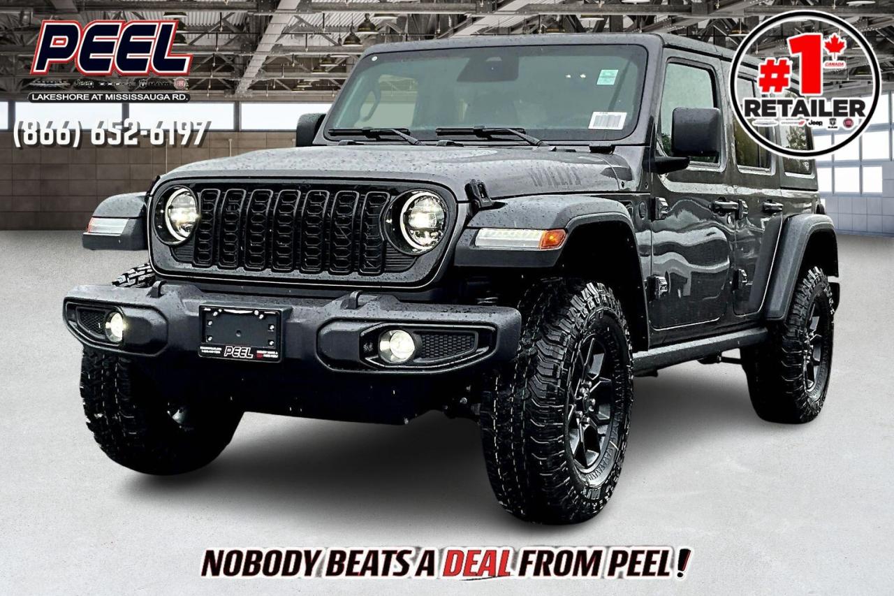 New 2026 Jeep Wrangler Willys 4 Door 4x4 for sale in Mississauga, ON