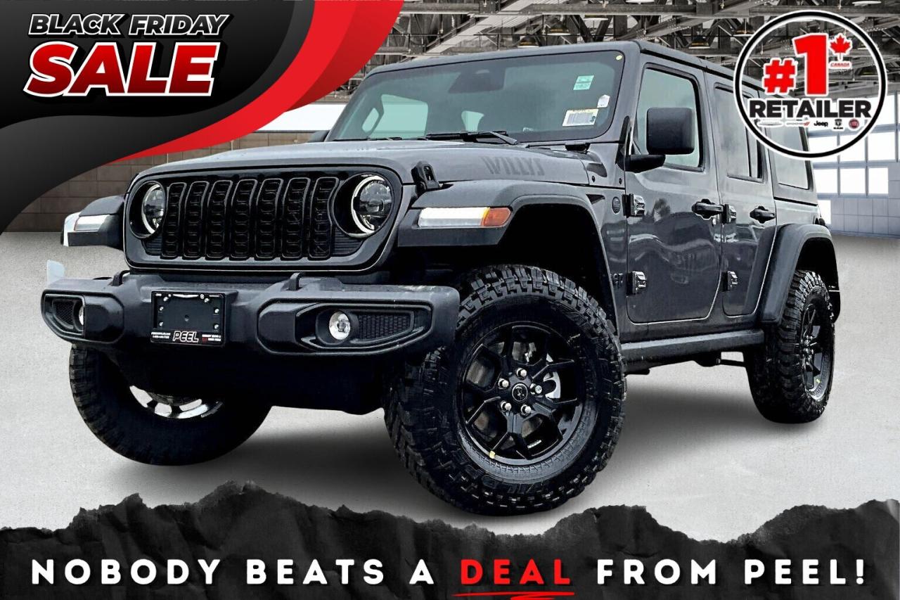 2026 Jeep Wrangler WILLYS | Leather | Tech & Conv & Safety Grp | 4x4 Photo0