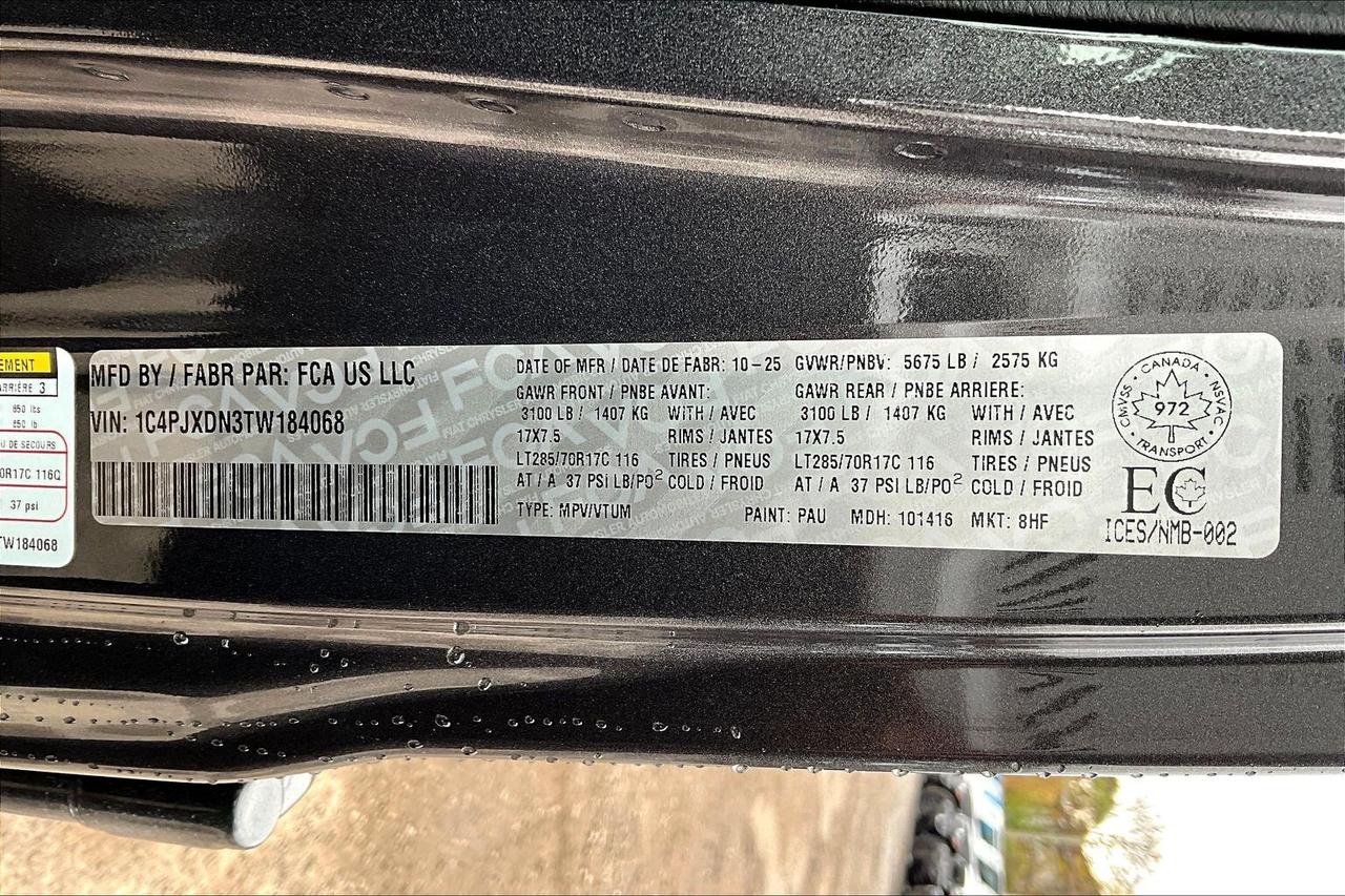 2026 Jeep Wrangler WILLYS | Leather | Tech & Conv & Safety Grp | 4x4 Photo