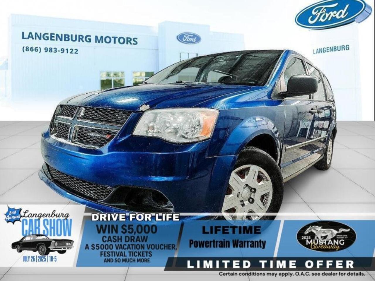 Used 2013 Dodge Grand Caravan SE for sale in Langenburg, SK