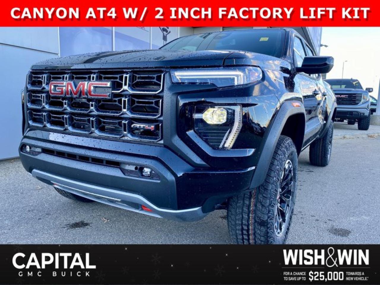 New 2026 GMC Canyon Crew Cab AT4 for sale in Edmonton, AB