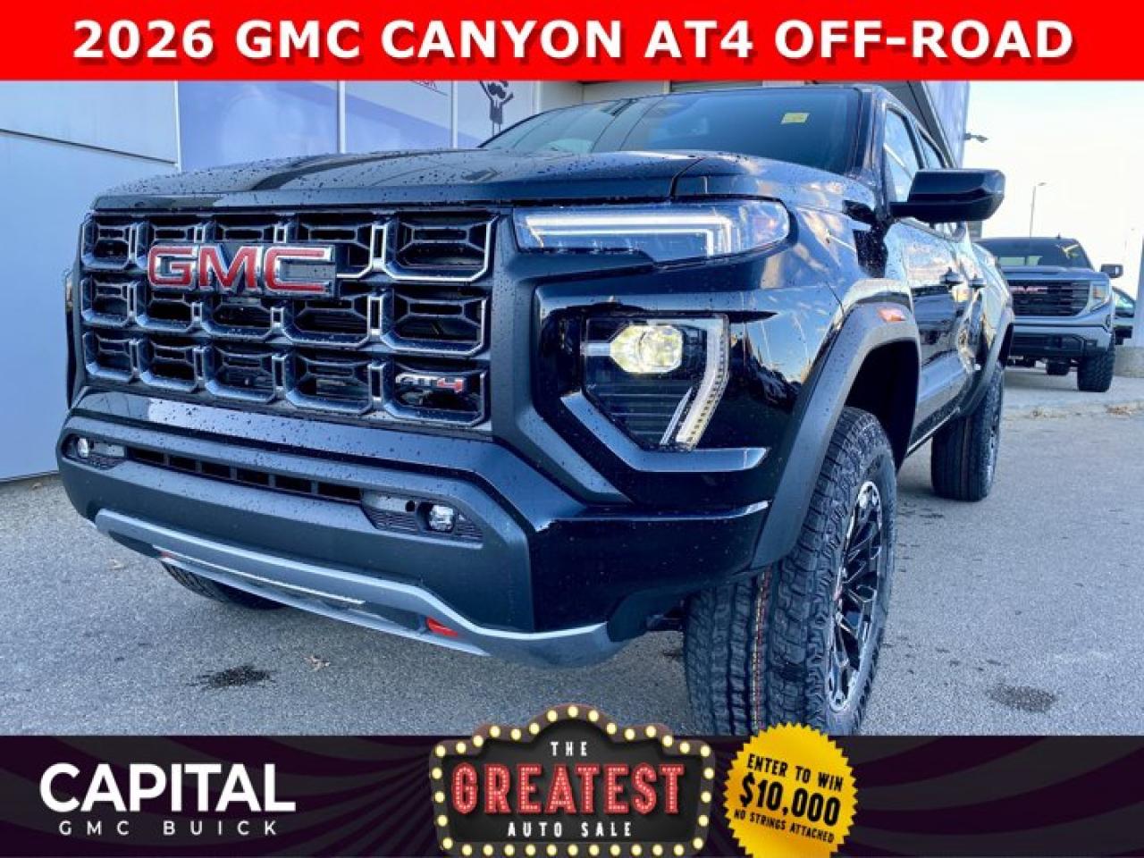 New 2026 GMC Canyon Crew Cab AT4 for sale in Edmonton, AB