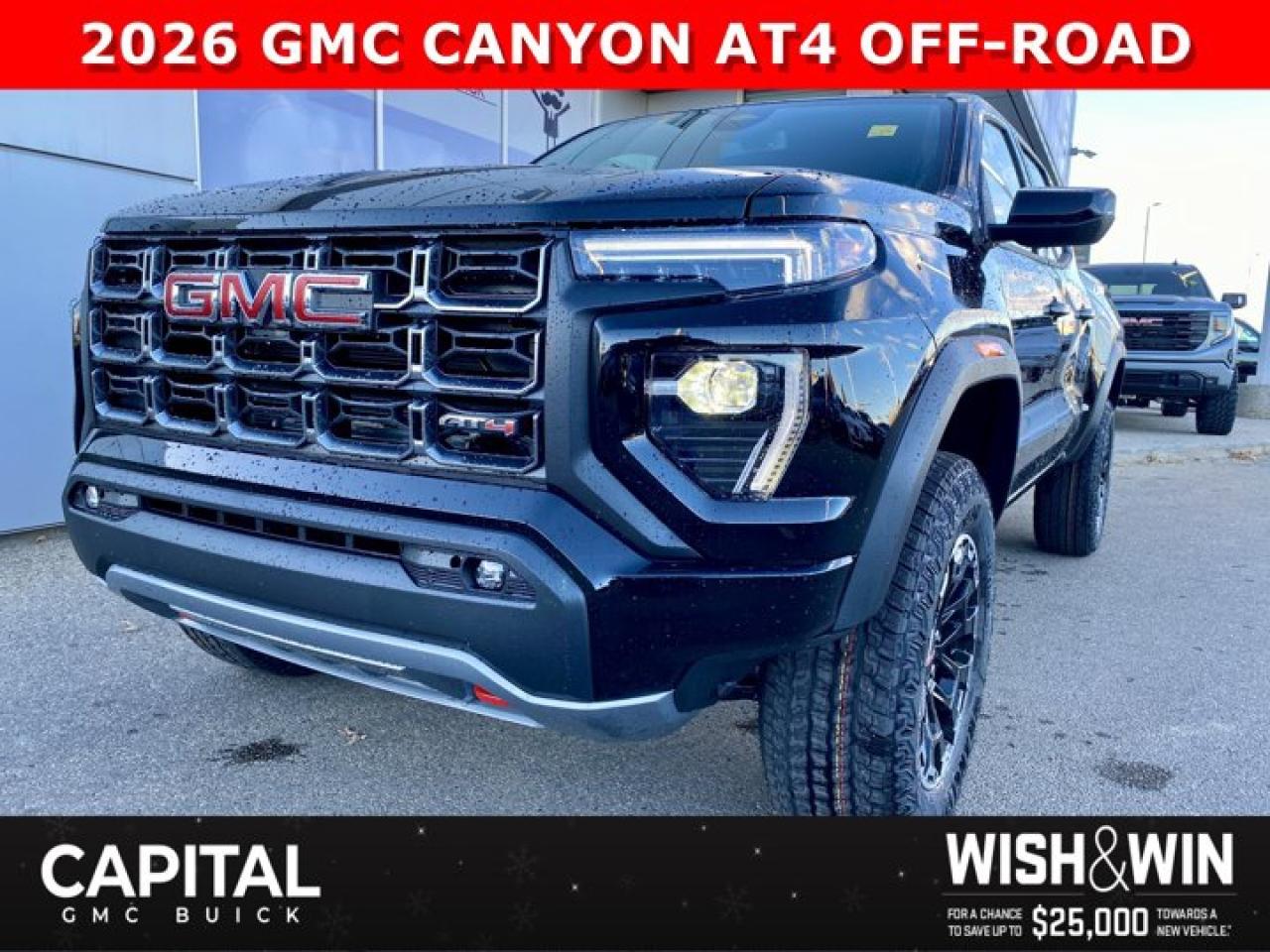 New 2026 GMC Canyon Crew Cab AT4 for sale in Edmonton, AB