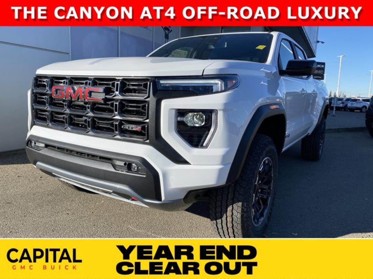 New 2026 GMC Canyon Crew Cab AT4 for sale in Edmonton, AB