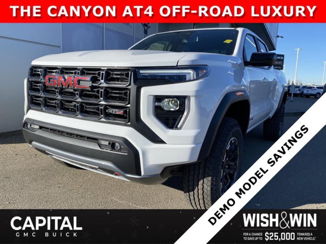 New 2026 GMC Canyon Crew Cab AT4 for sale in Edmonton, AB