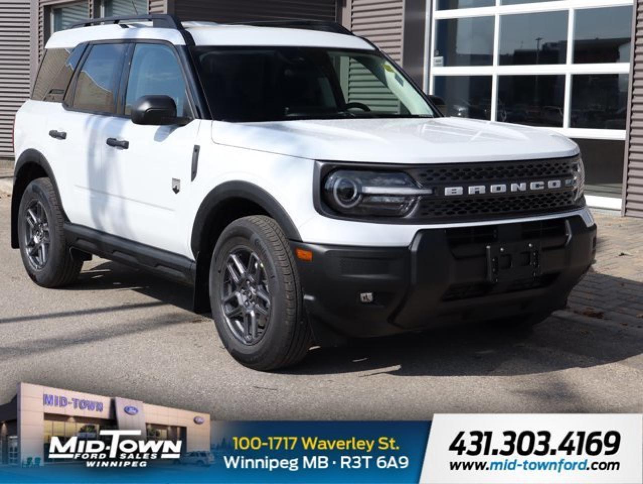 New 2025 Ford Bronco Sport Big Bend | Blis Cross-Traffic | Convenience Pack for sale in Winnipeg, MB