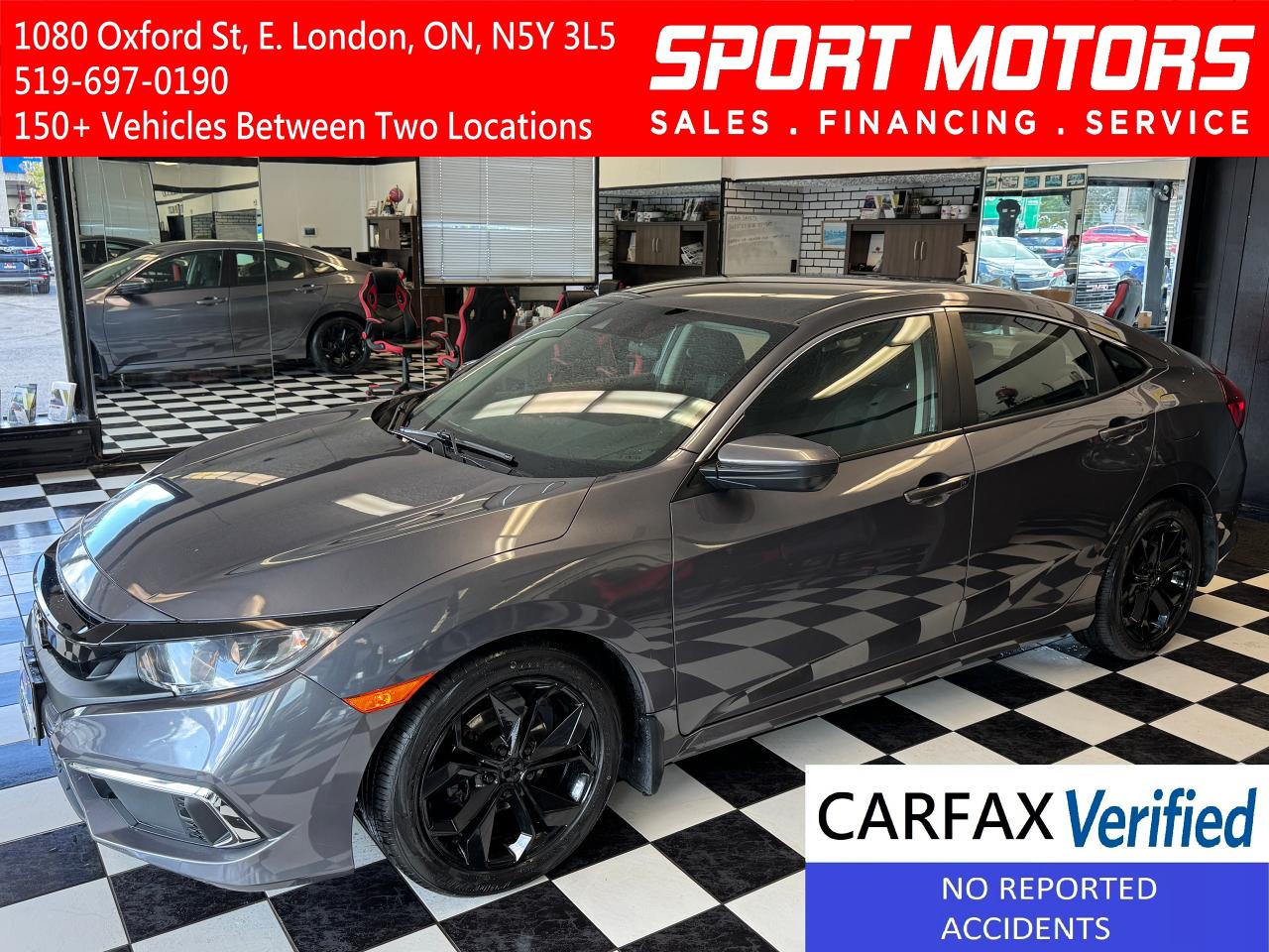 2020 Honda Civic LX+New Tires+Adaptive Cruise+LKA+CLEAN CARFAX