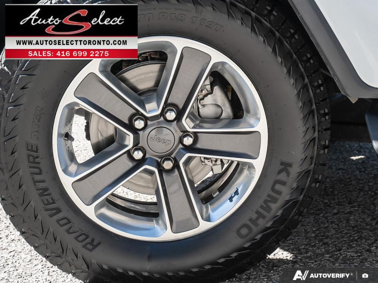 2021 Jeep Wrangler Unlimited 4x4 Sahara - Leather - Apple Carplay - Clean Carfax Photo