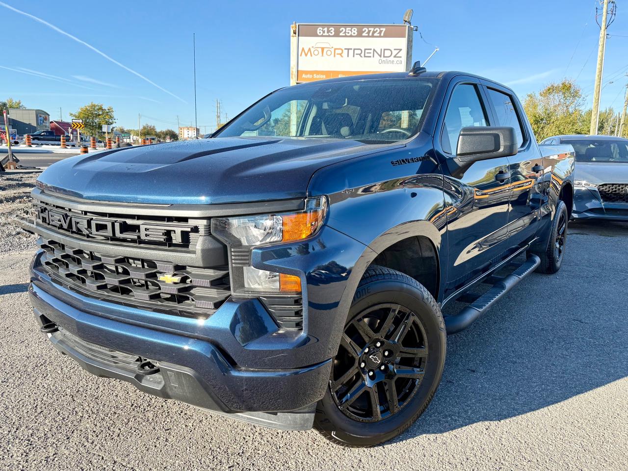 Used 2023 Chevrolet Silverado 1500 Custom AutoStart! Wireless CarPlay! for sale in Kemptville, ON
