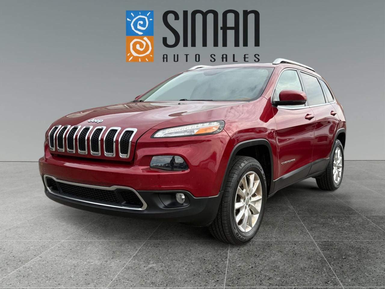 Used 2015 Jeep Cherokee Limited LEATHER SUNROOF AWD for sale in Regina, SK