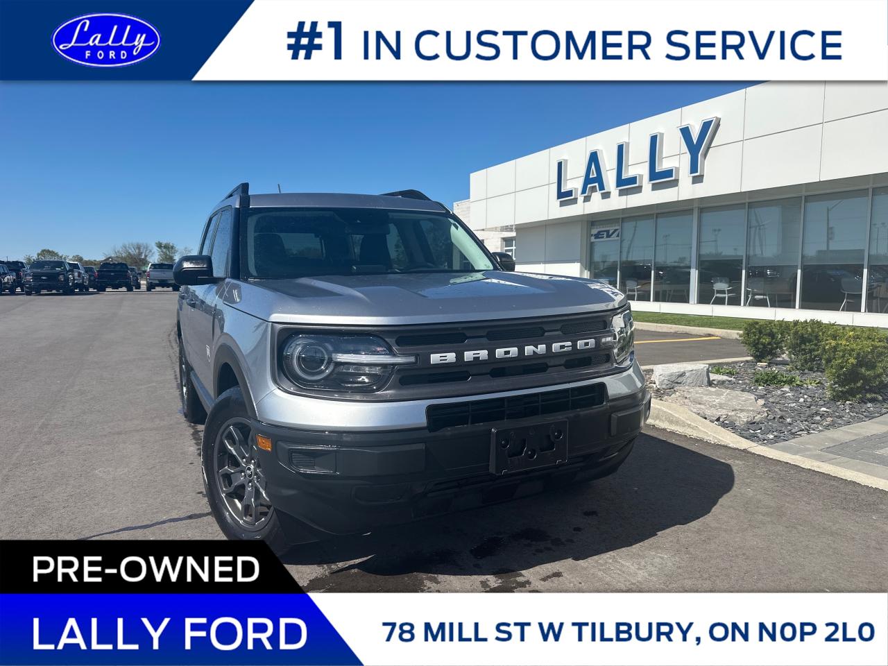Used 2023 Ford Bronco Sport Big Bend Only 24,065 Km’s, One Owner!! for sale in Tilbury, ON
