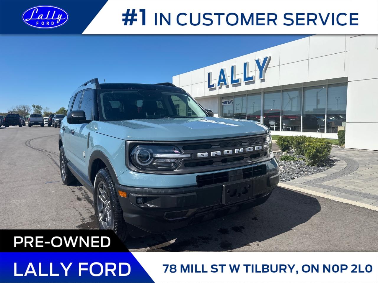 Used 2021 Ford Bronco Sport Big Bend Moonroof, Navigation, Trailer Tow!! for sale in Tilbury, ON