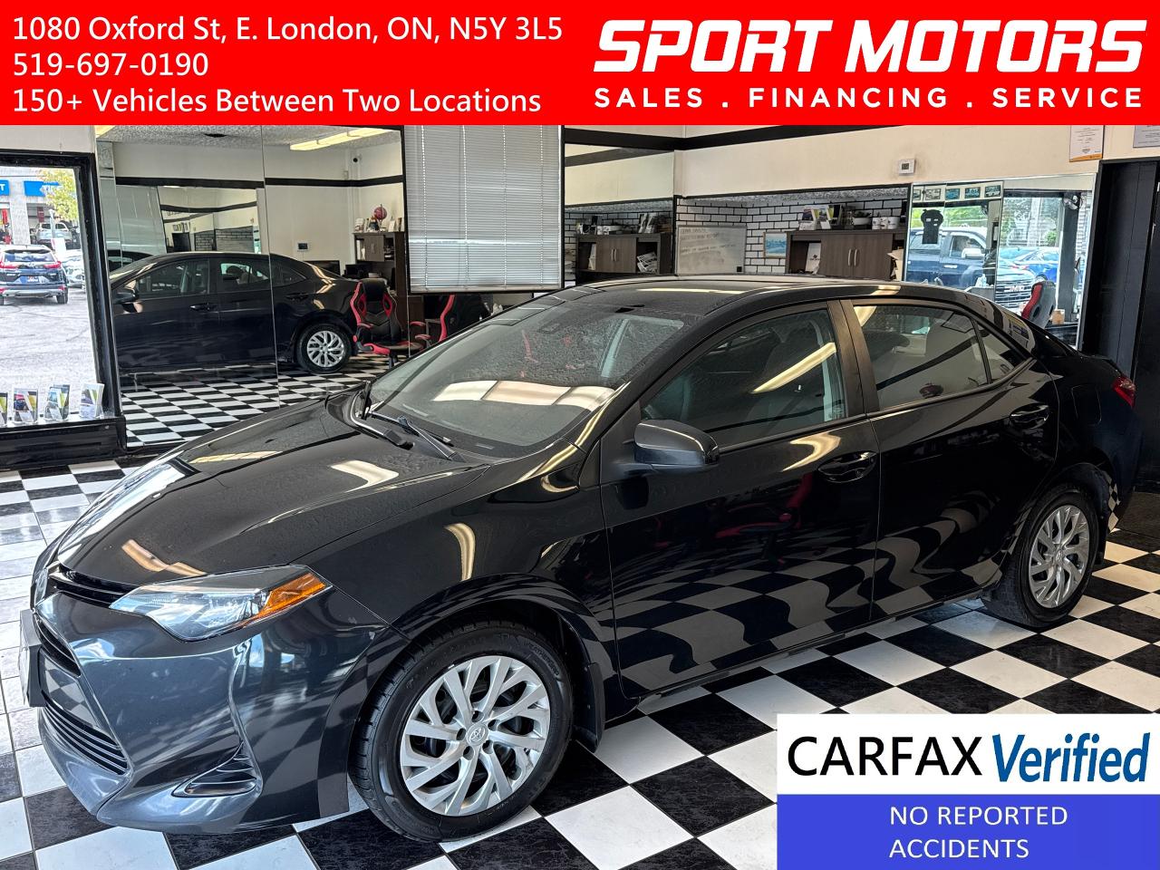 2017 Toyota Corolla LE+Camera+Adaptive Cruise+A/C+CLEAN CARFAX