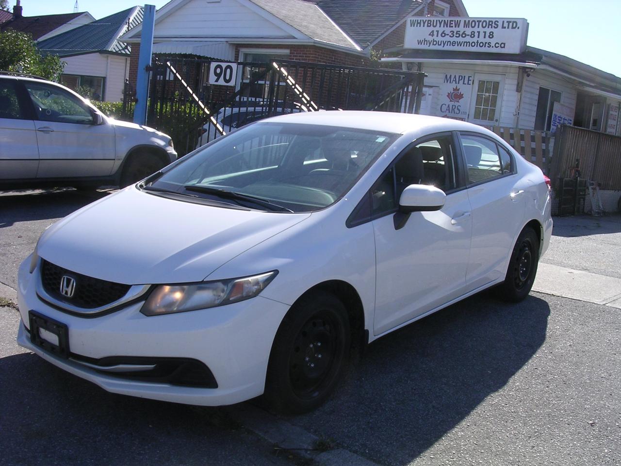 Used 2015 Honda Civic 4dr Man LX for sale in Toronto, ON