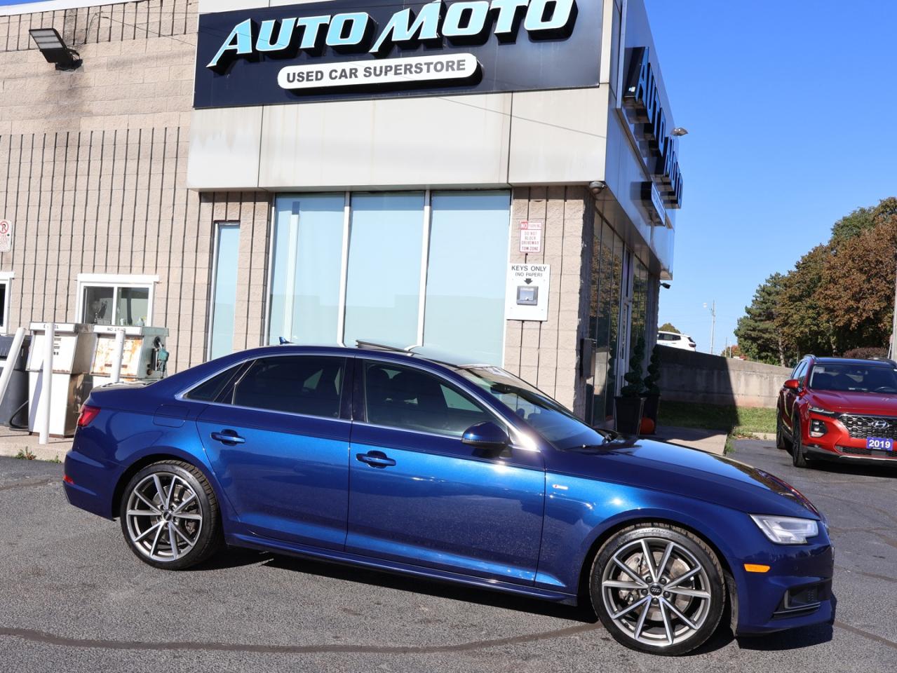 2017 Audi A4 TECH S-LINE AWD CERTIFIED *ACCIDENT FREE* CAMERA NAV BLUETOOTH LEATHER HEATED SEATS SUNROOF CRUISE ALLLOYS