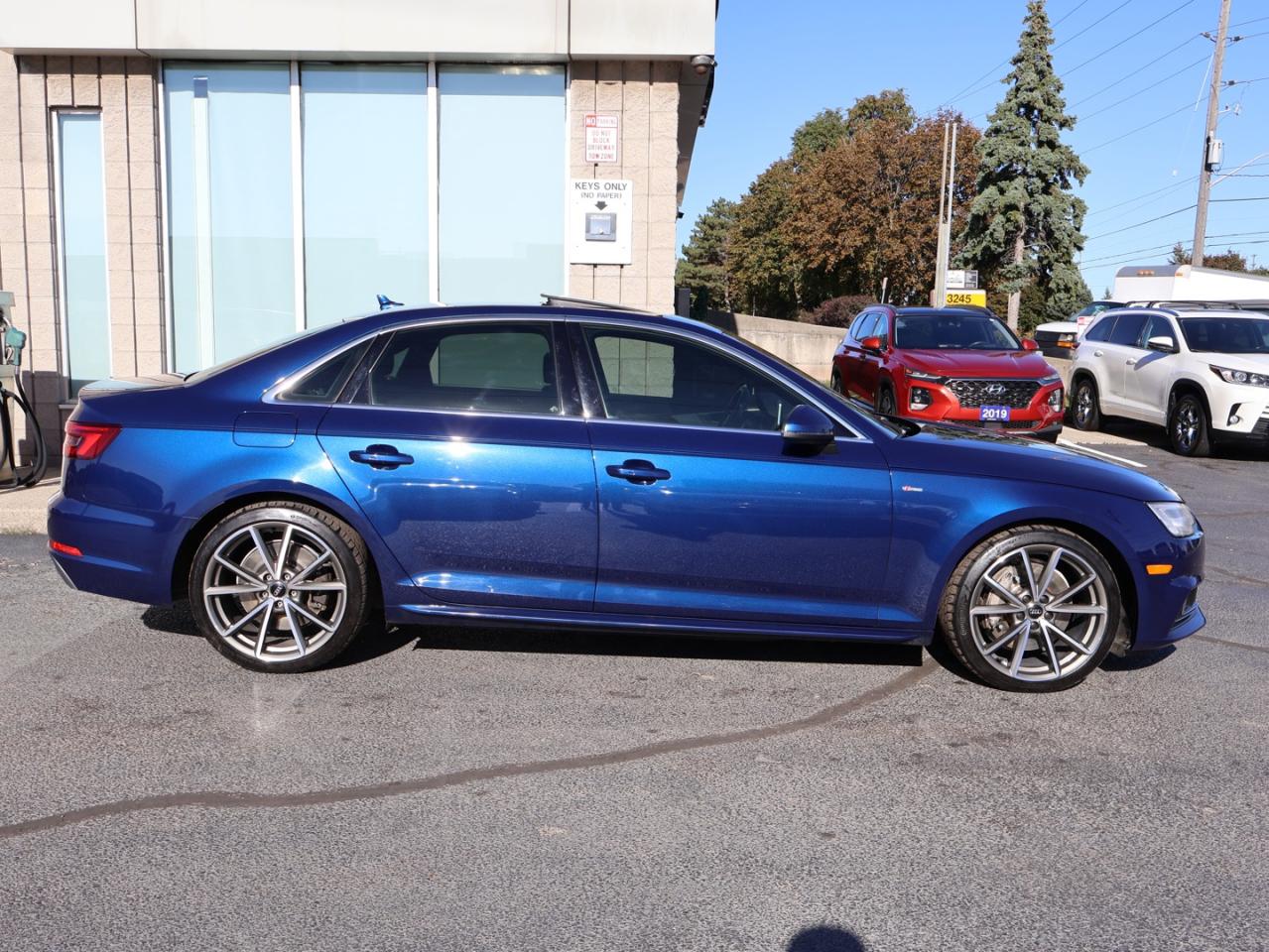 2017 Audi A4 TECH S-LINE AWD CERTIFIED *ACCIDENT FREE* CAMERA NAV BLUETOOTH LEATHER HEATED SEATS SUNROOF CRUISE ALLLOYS - Photo #7
