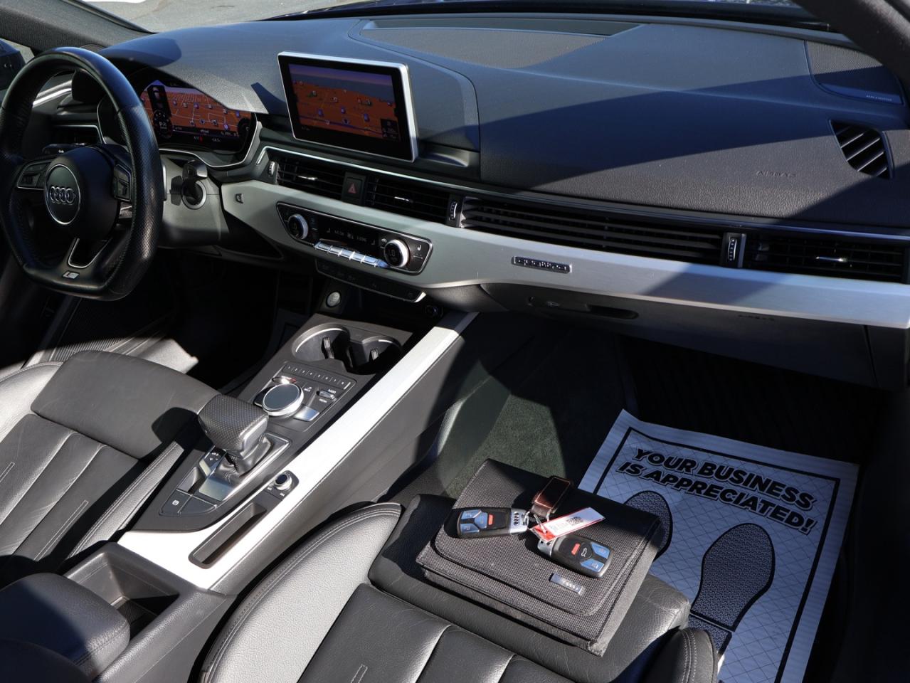 2017 Audi A4 TECH S-LINE AWD CERTIFIED *ACCIDENT FREE* CAMERA NAV BLUETOOTH LEATHER HEATED SEATS SUNROOF CRUISE ALLLOYS - Photo #13