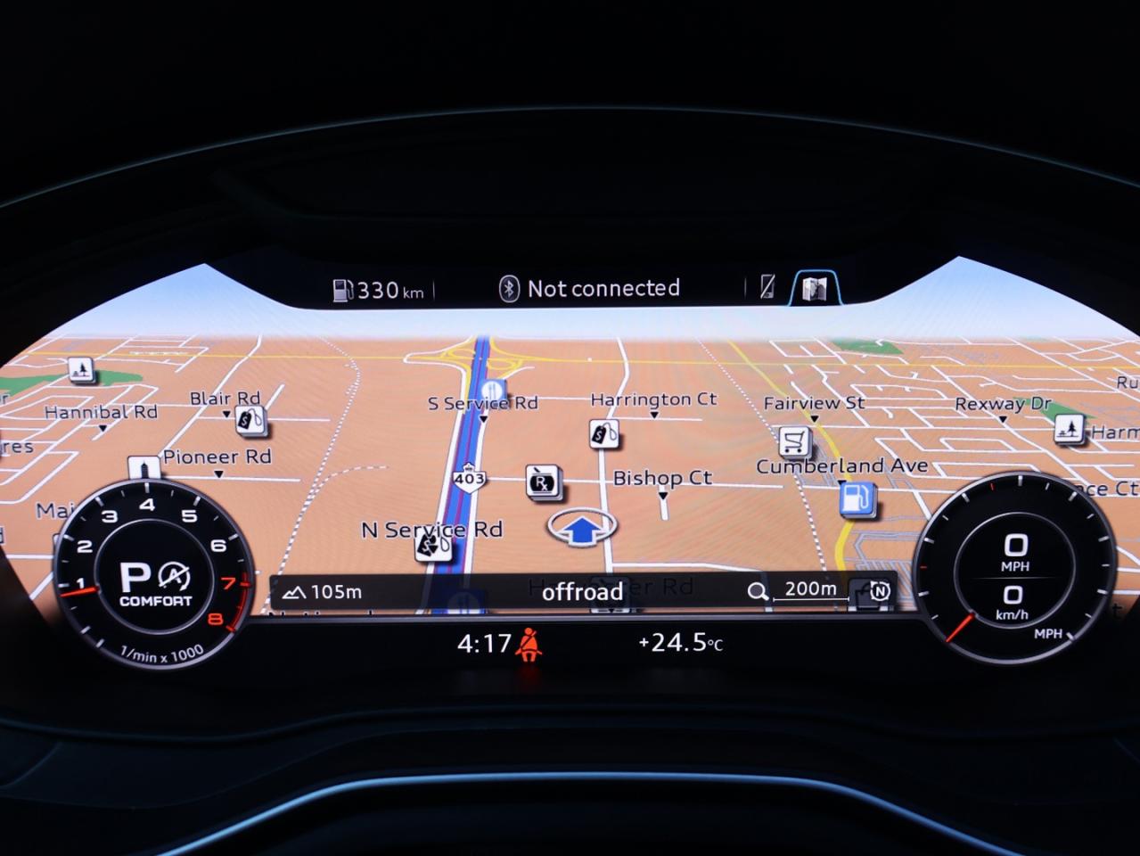 2017 Audi A4 TECH S-LINE AWD CERTIFIED *ACCIDENT FREE* CAMERA NAV BLUETOOTH LEATHER HEATED SEATS SUNROOF CRUISE ALLLOYS - Photo #40