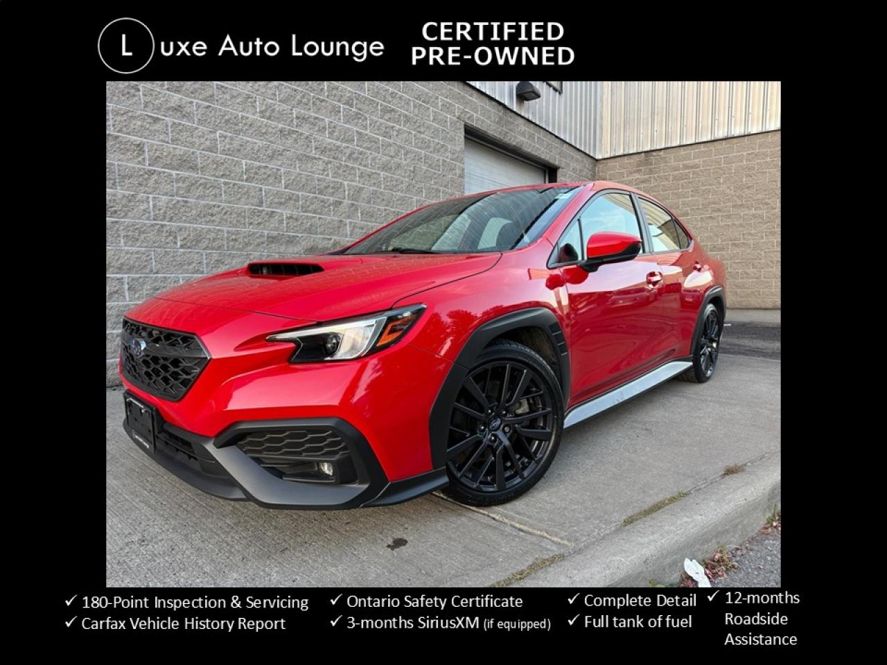 Used 2023 Subaru WRX SPORT TECH! ONLY 32K! 6SPD, SUNROOF, HEATED SEATS! for sale in Orleans, ON