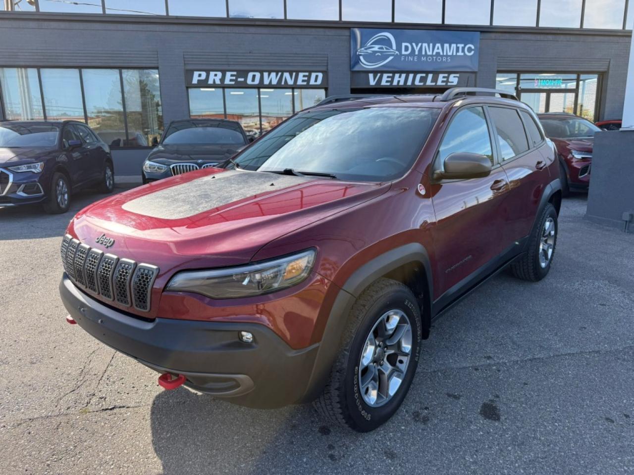 2019 Jeep Cherokee TRAILHAWK V6 4X4/ CLEAN CARFAX/ 2KEYS/ LEATHER/ RE - Photo #7
