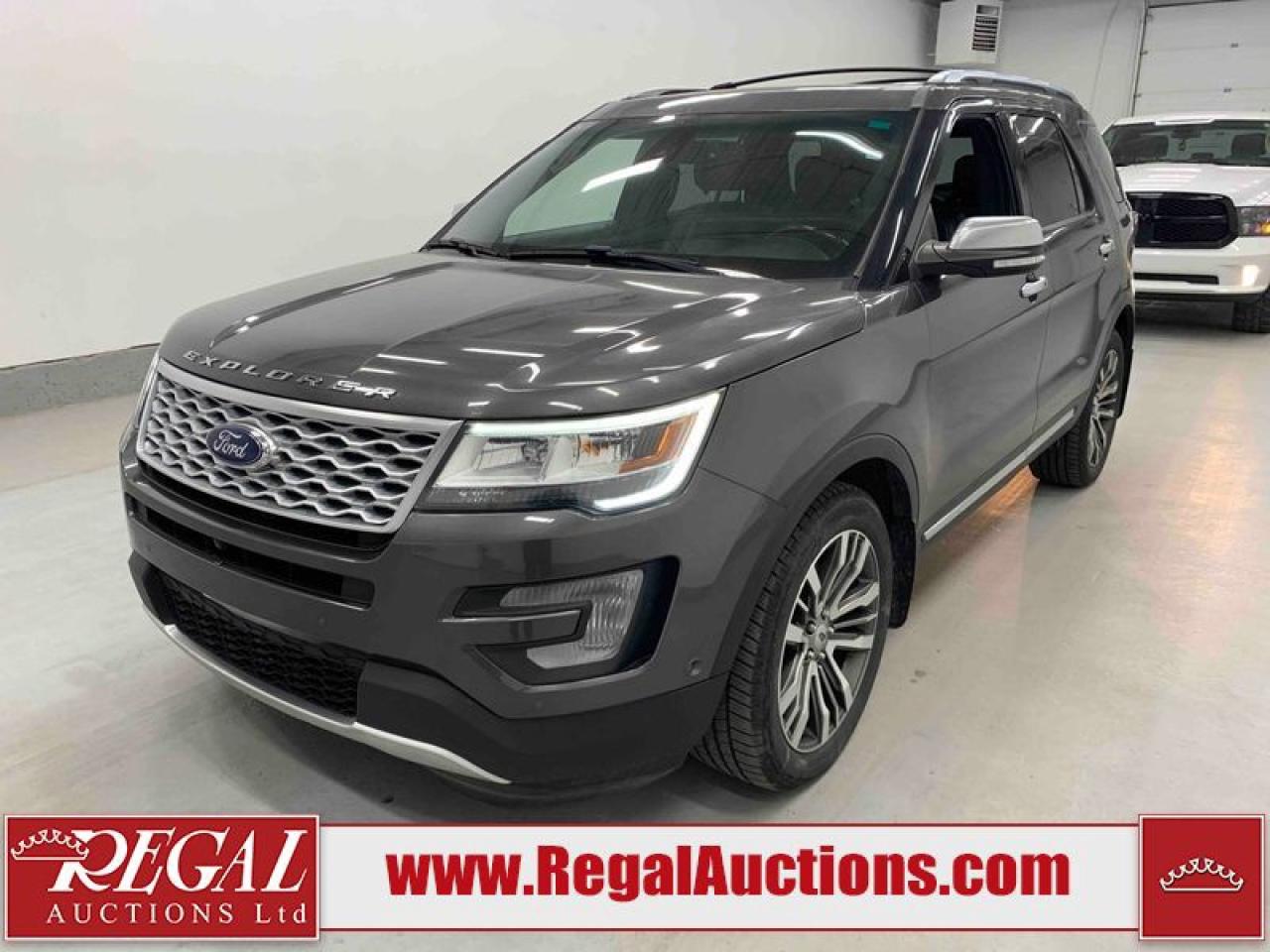 Used 2017 Ford Explorer Platinum for sale in Calgary, AB
