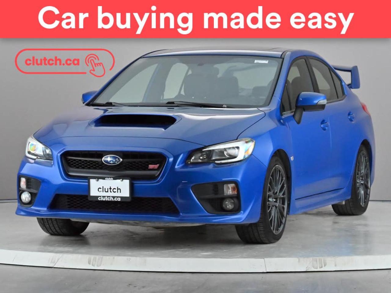 Used 2017 Subaru WRX STI Sport w/ Heated Front Seats, Rearview Camera, Cruise Control for sale in Toronto, ON