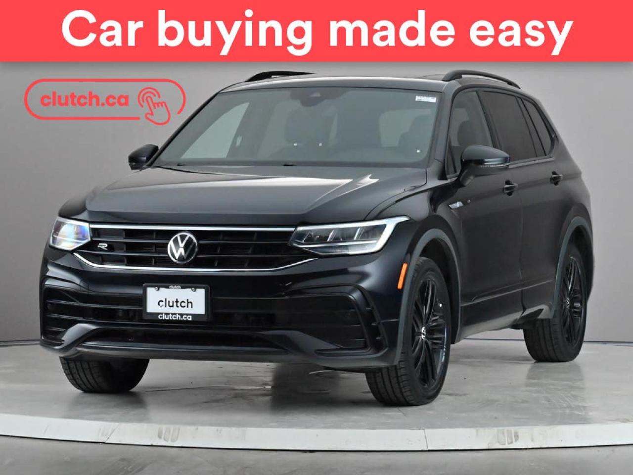 Used 2022 Volkswagen Tiguan Comfortline R-Line Black Edition AWD w/ Apple CarPlay, Heated Front Seats, Rearview Cam for sale in Toronto, ON