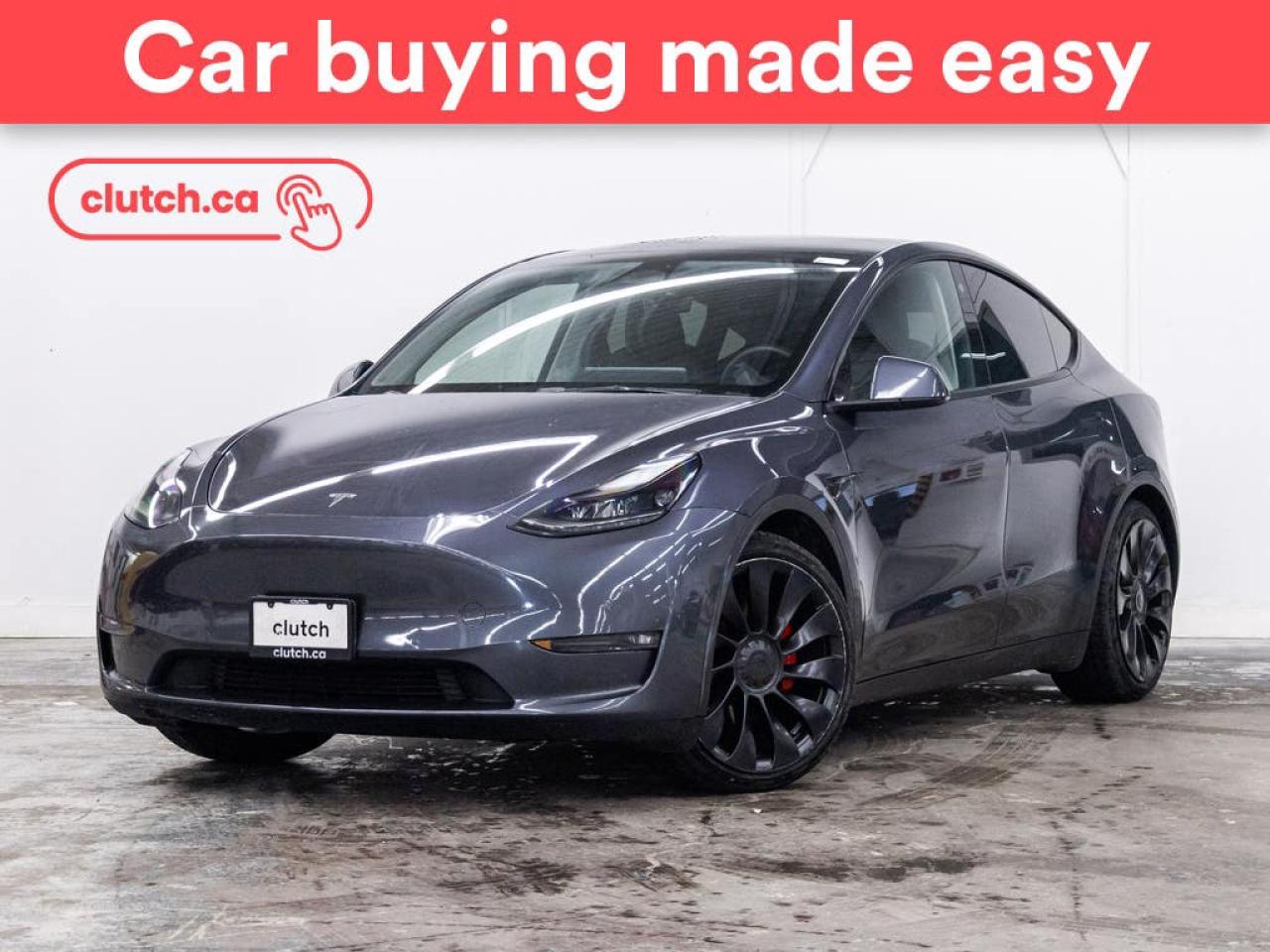Used 2022 Tesla Model Y Performance AWD w/ Nav, Wireless Charging, Heated Steering Wheel for sale in Toronto, ON